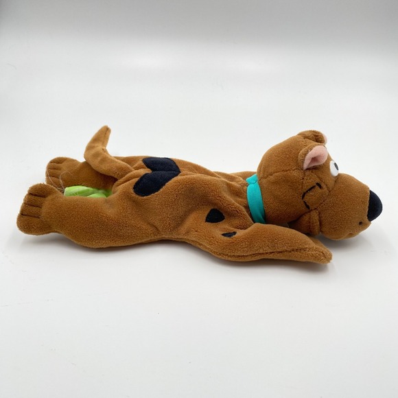 Vintage Cartoon Network Scooby Doo Plush Dog Stuffed Animal Bean Bag 9" 2000 - Picture 2 of 6